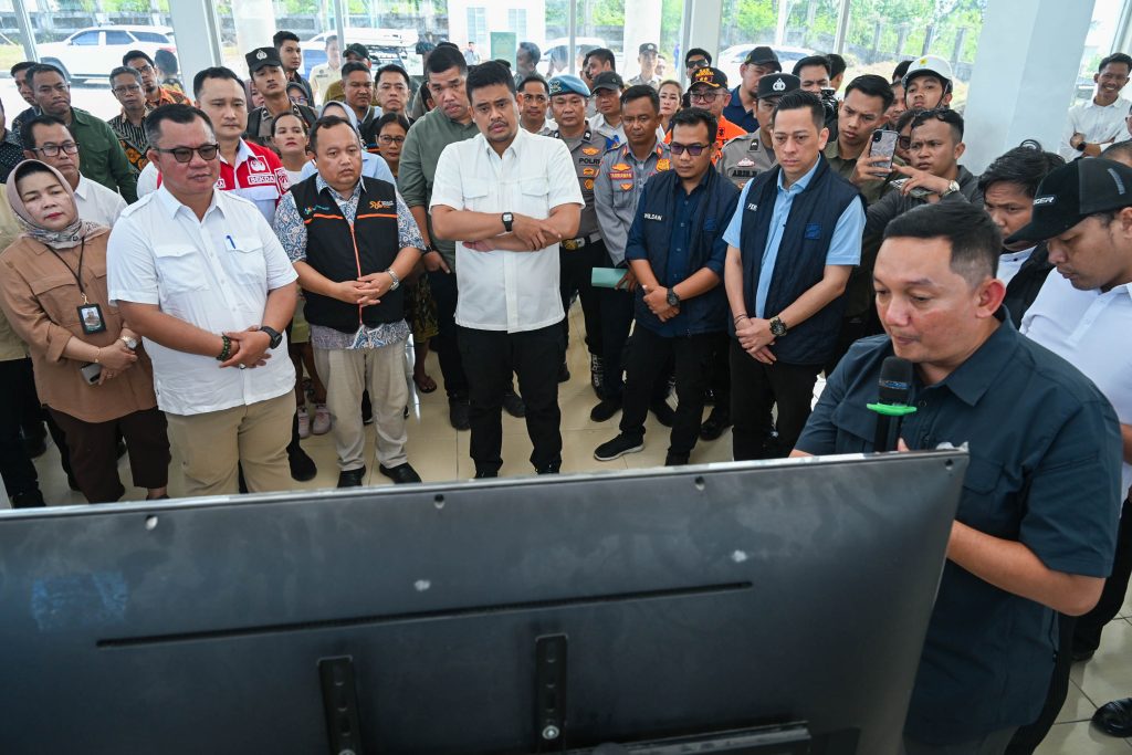 Gubsu tinjau Pelabuhan Roro Gusit 1